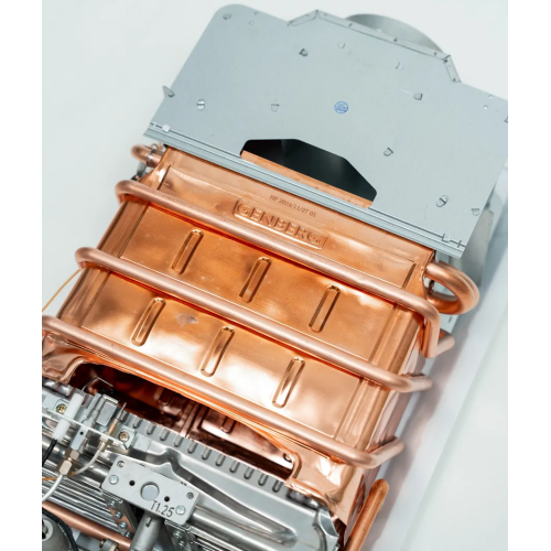 Водонагреватель газовый проточный GENBERG 510.01 белый, piezo 10л