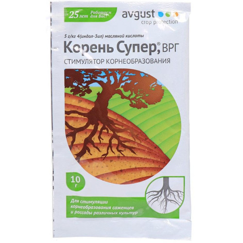 Удобрение Avgust Корень Супер для саженцев и рассады 10г (286144)