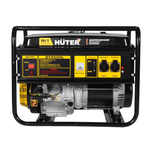 |Генератор бензиновый HUTER DY6500L (64/1/6) (*20)