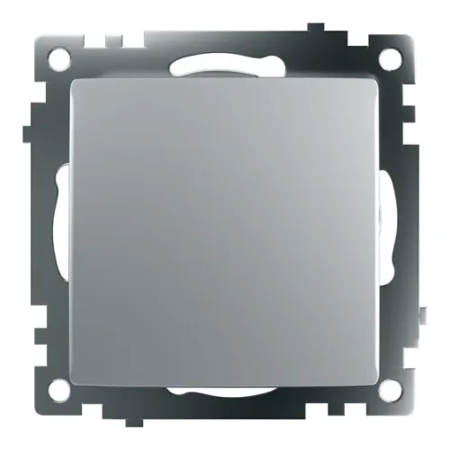 Выключатель 1-кл Катрин серебро GLS10-7103-03