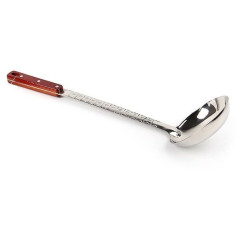 Половник для казана с деревянной ручкой 45см