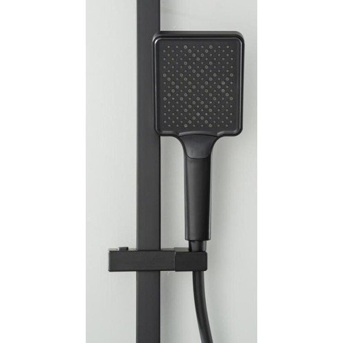 Душевая стойка FRAP F2491-6 чёрная