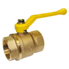 Кран шаровый газовый ф 1 1/4