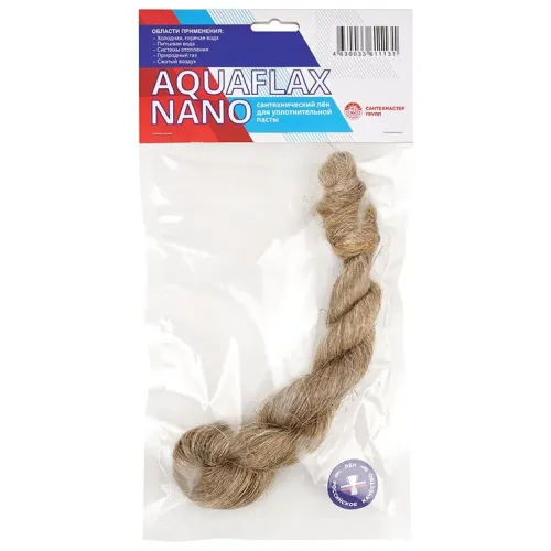 Лён сантехнический 50гр AquaflaxNano