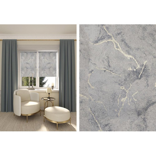 Рулонные жалюзи Фавор 42,5*175 цвет темно-серый