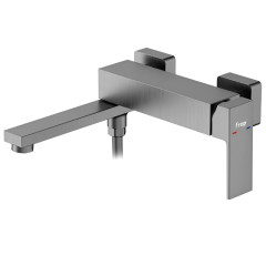 Смеситель для ванны FRAP F3291-9 оружейная сталь