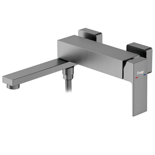 Смеситель для ванны FRAP F3291-9 оружейная сталь