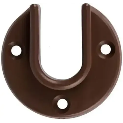 Штангодержатель для овальной трубы №8 коричневый(ЦБ011485)