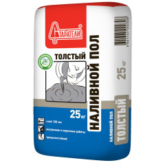 Пол наливной СТАРАТЕЛИ ТОЛСТЫЙ 25кг. (30-100мм)