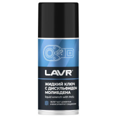 Смазка проникающая LAVR с дисульфидом молибдена 210 мл (Ln1481)