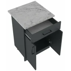 Стол рабочий EVA GOLD с 1 ящиком 60 графит