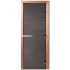 Дверь банная DoorWood 70*190 Графит матовое(*8)
