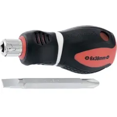 Отвертка MATRIX комбинированная SL 6,0 / PH 2*38 мм (11581)