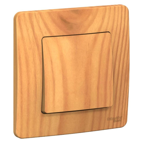 Выключатель 1-кл BLANCA 10А 250В ясень SchE BLNVS010105