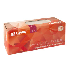 Ручки раздельные FUARO R.SLR52.ABRASIVE CP-8 хром (47969)