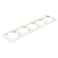 Рамка 5-пост Катрин белый PFR00-7005-01