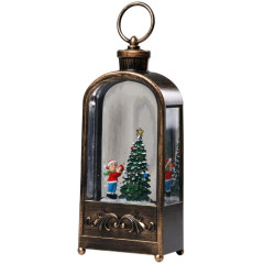 Фонарь новогодний Luazon Lighting Елка свечение теплое белое (9591303)