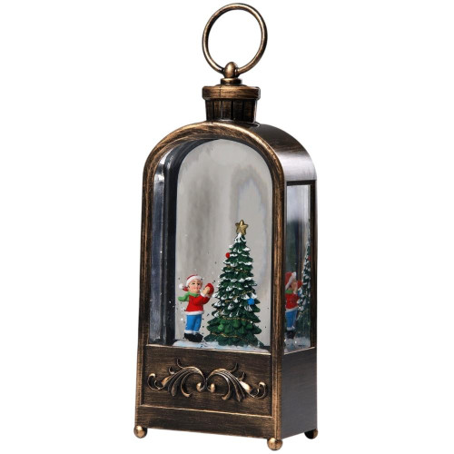 Фонарь новогодний Luazon Lighting Елка свечение теплое белое (9591303)