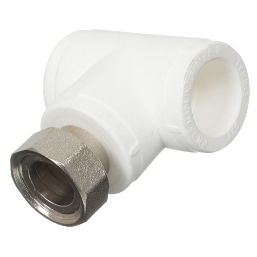 Тройник п/п с накидной гайкой RTP ф 20х3/4