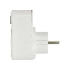 Разветвитель сетевой (одинарный + 2USB) с з/к 16А 250B, USB 2,1A 5В EKF PROxima SB-01 (643352)