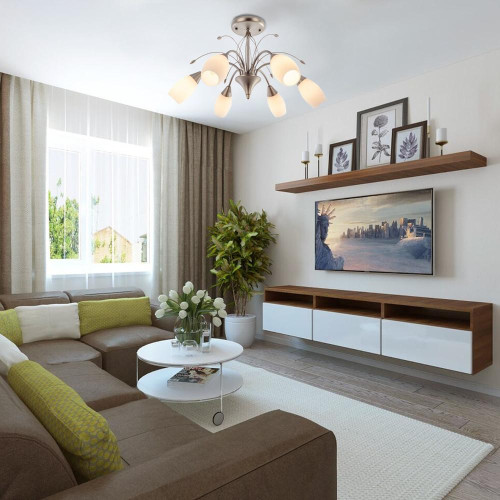 Светильник ЭкономСвет 12121/6SN MK