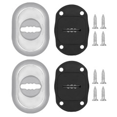 Накладка под сувал.ключ ESC-13S с автом. шторками CP-8 хром (37477)