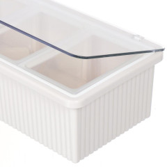 Контейнер для специй 3-х секц. 24*12.5*7.5см (352505)