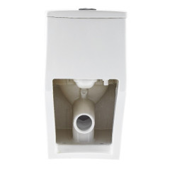 Унитаз-монолит EVA GOLD SM5003 сиденье ДП, безободковый, с гофрой и гибкой подводкой