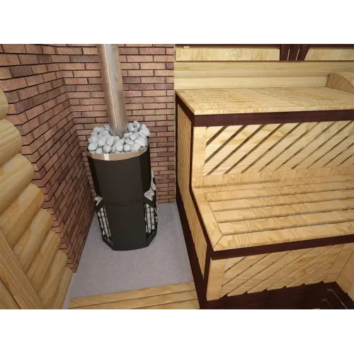 Печь-каменка банная Русь-сетка 18Л(*9)