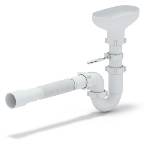 Сифон прямоточный с разрывом струи АНИПЛАСТ 1 1/2''х40 DR0115