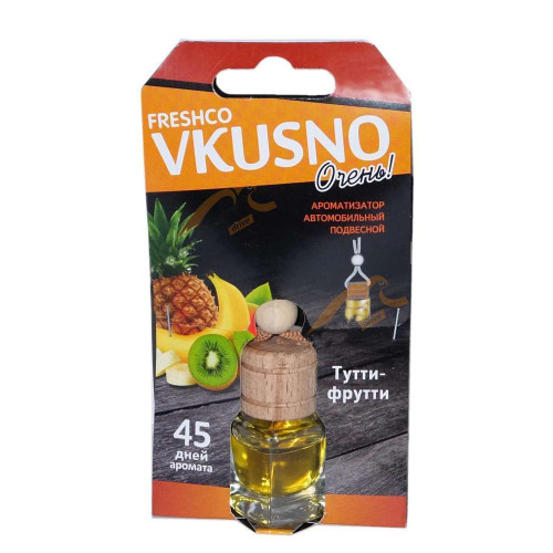 Ароматизатор Freshco Vkusno Тутти-фрутти (332956)