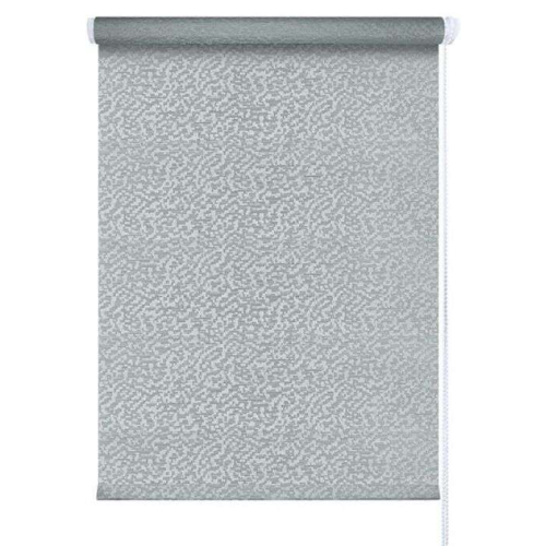 Рулонные жалюзи Мозаика 66*175 цвет темно-серый