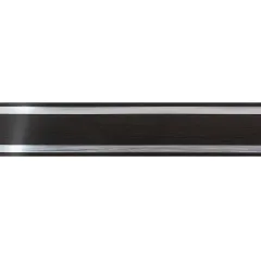 Бленда для карниза Ле-Гранд Лайн венге/хром (30м)