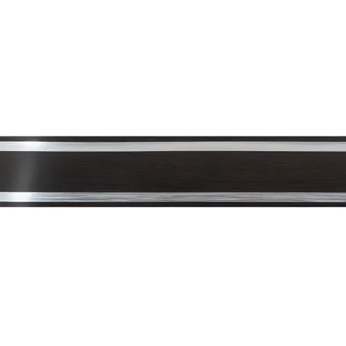 Бленда для карниза Ле-Гранд Лайн венге/хром (30м)