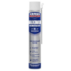 Пена монтажная KRASS Home Edition Maximum бытовая всесезонная 750мл (9591610)