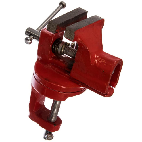 Тиски FIT 50мм настольные, поворотные (59425)