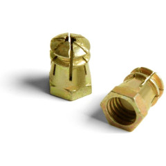 |Дюбель Бусола мебельный металлический оцинк. резьба м6(7156705)