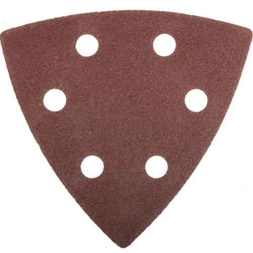 Насадка шлифовальная ЗУБР 6 отверстий, Р180, 93х93х93мм, 5шт (35583-180)