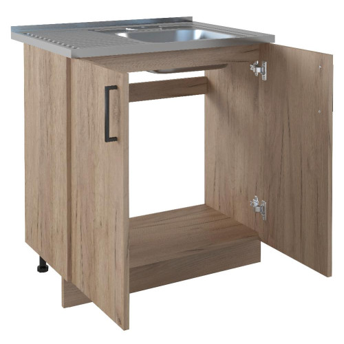 Стол под мойку EVA GOLD 80 дуб бунратти