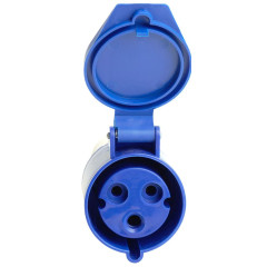 Розетка STEKKER 2P+PE 32A IP44 ST-223 RST32-223-44 49439