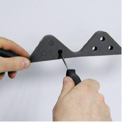 Уплотнитель для ондулина ЧЕРЕПИЦА 0,85 м*19мм