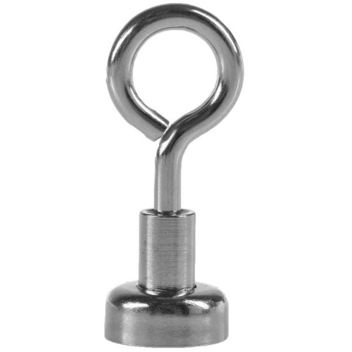 Магнит неодимовый TORSO с петлей, d-12мм, 3кг (4507838)