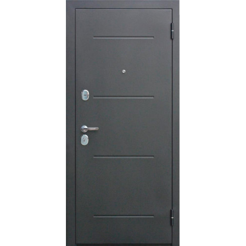 Дверь метал. 7,5 см Гарда муар/Белый ясень (2050*960, Правая)