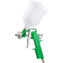 Краскопульт пневмо ECO SG-1000H15U (HVLP, сопло ф 1,5мм, верх. бак 600мл)