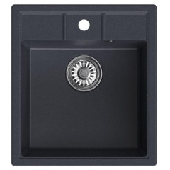 Мойка комп. MIXLINE ML-GM28 450х500x190мм, антрацит (343), сифон