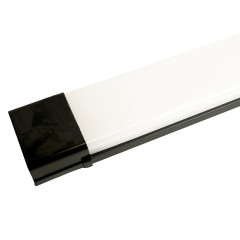Светильник (LED) 36Вт 6500K матовый черный 1200x60x23 IP40 AL5020 51340 Feron