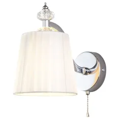 Светильник настенный EUROSVET 60122/1 хром(2м2)