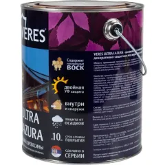Декоративная пропитка для дерева Veres Ultra Lazura №19 Дуб 2,7 л