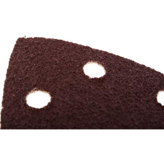 Насадка для резака ПРАКТИКА (240-430) 93мм шлиф листы дельта VELCRO 6 отверстий P 40