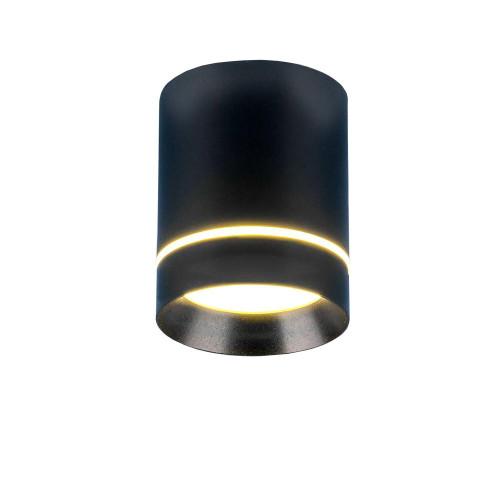 Светильник накладной ES DLR021 9W 3000K черный/матовый